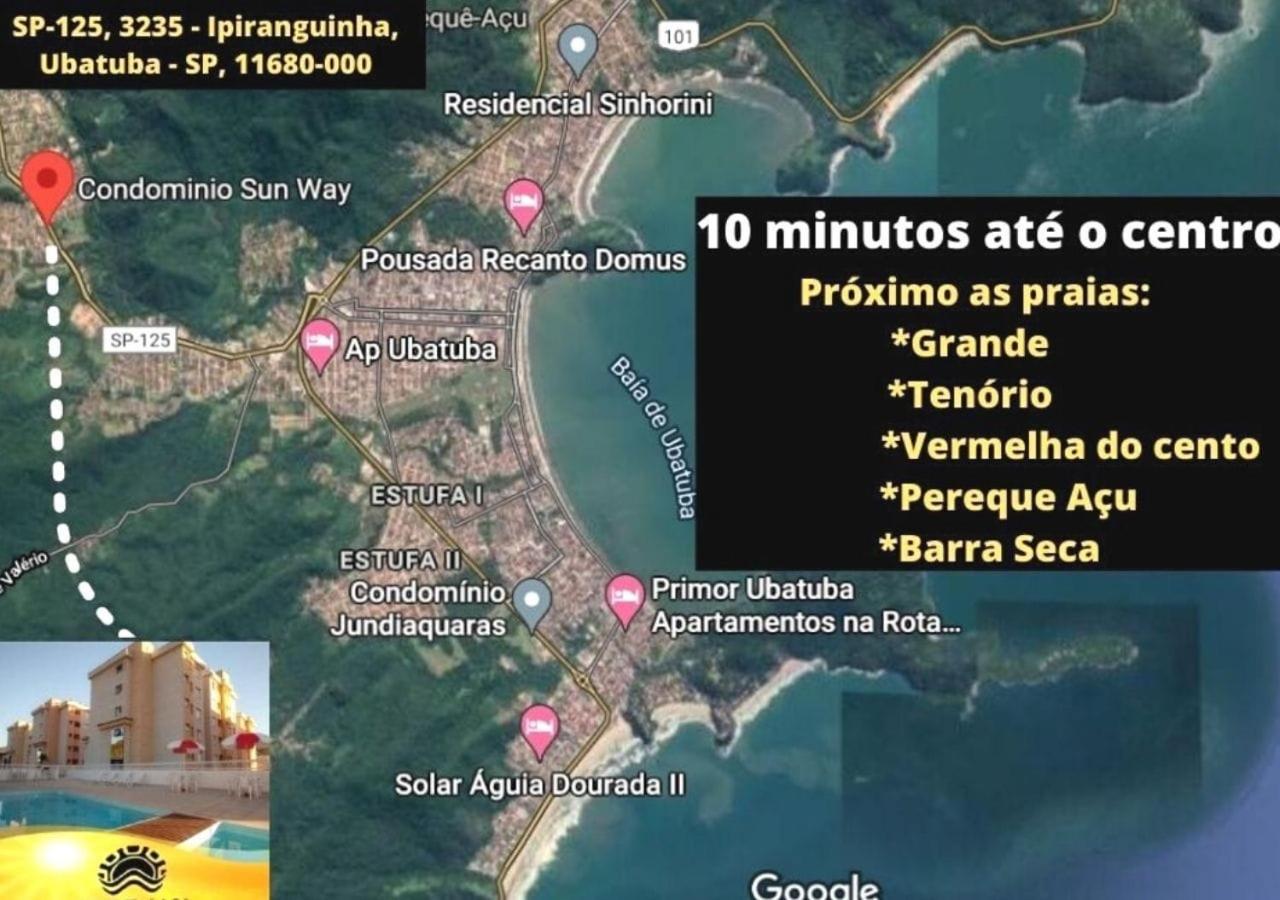 Ubatuba! Sun Way! Piscinas Churrasqueira, Espaco Sophia! מראה חיצוני תמונה
